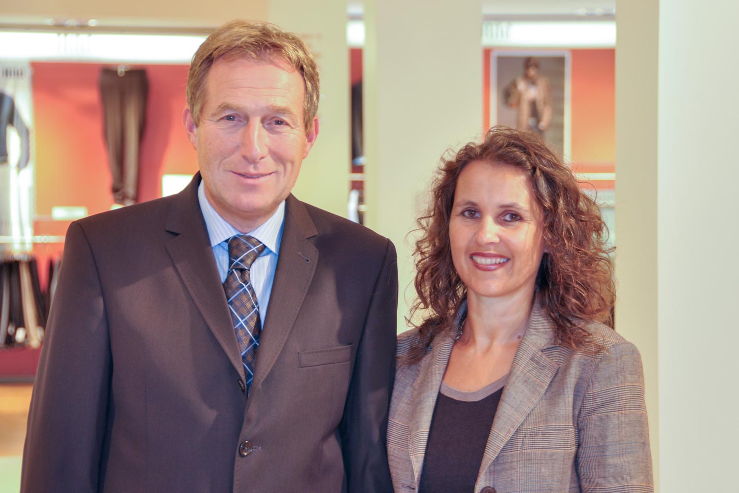 Reinhard Ouschan und Ingrid Garzon